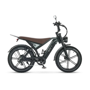 OUXI GT24 fatbike 24 inch zwart