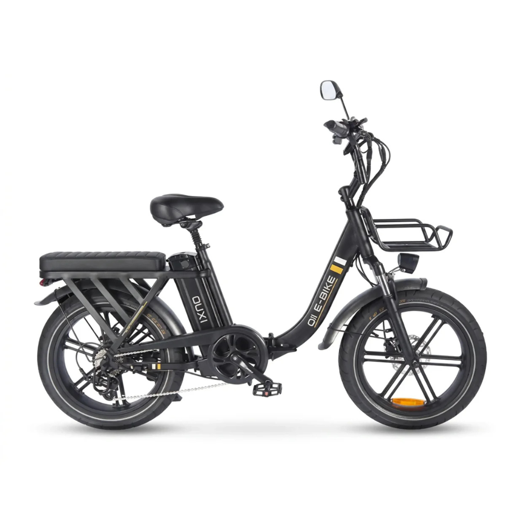 OUXI Q11 opvouwbare fatbike zwart