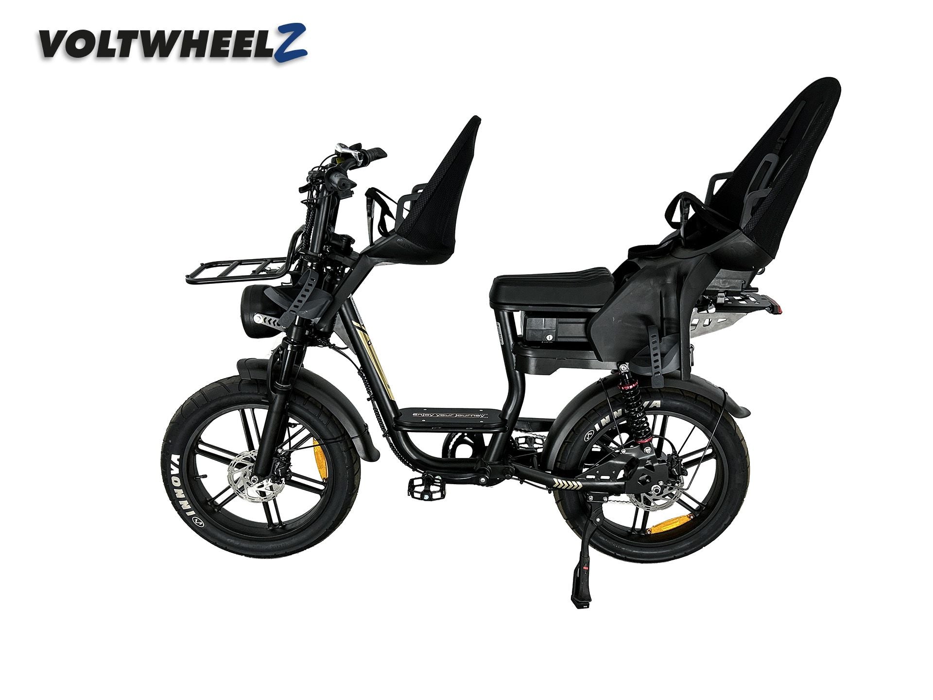 V20 Comfort Family Bike voor en achterzitje