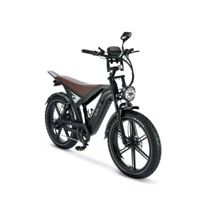 OUXI GT24 fatbike 24 inch zwart