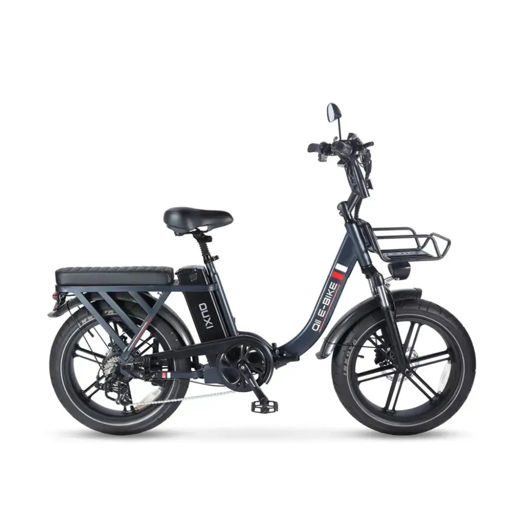 OUXI Q11 opvouwbare fatbike donkergrijs
