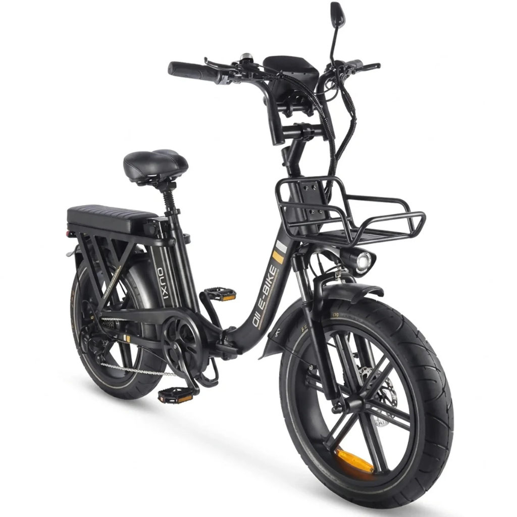 OUXI Q11 opvouwbare fatbike zwart