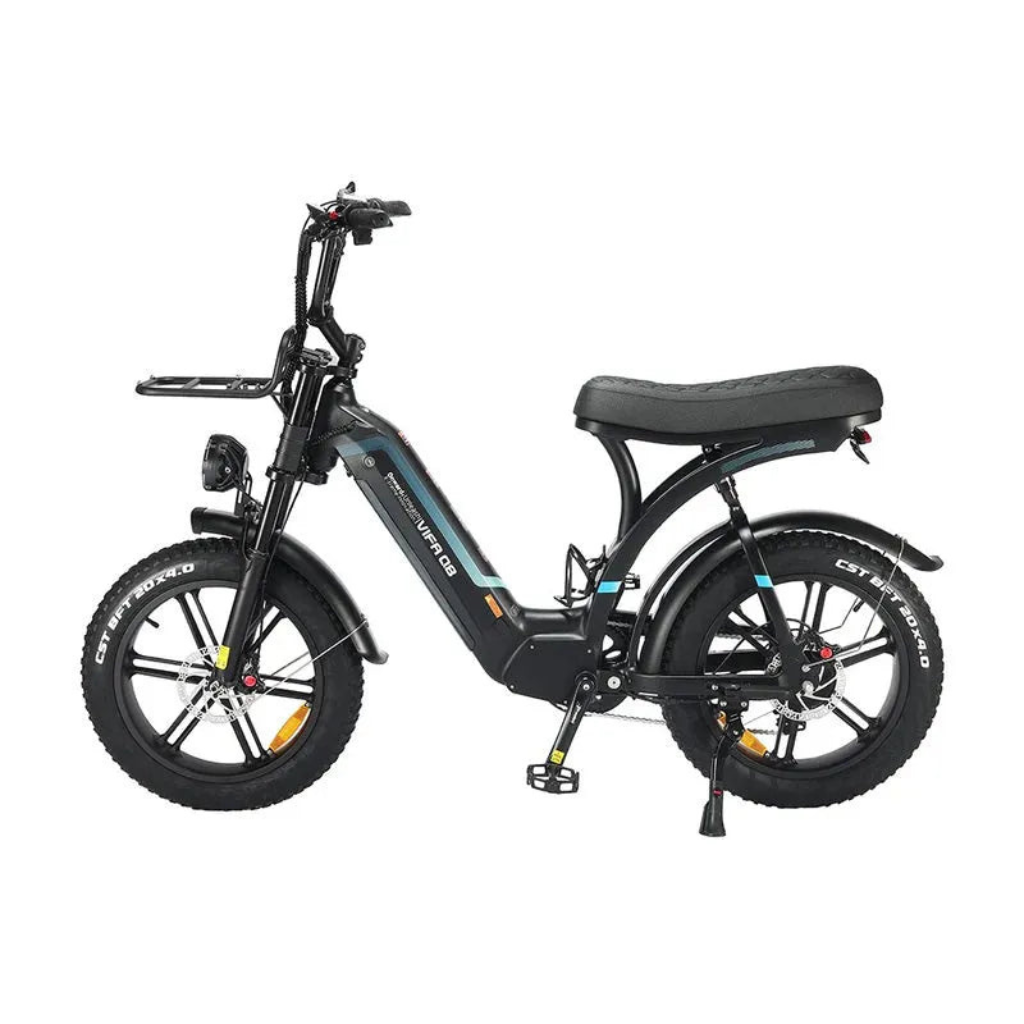 OUXI Q8 fatbike zwart