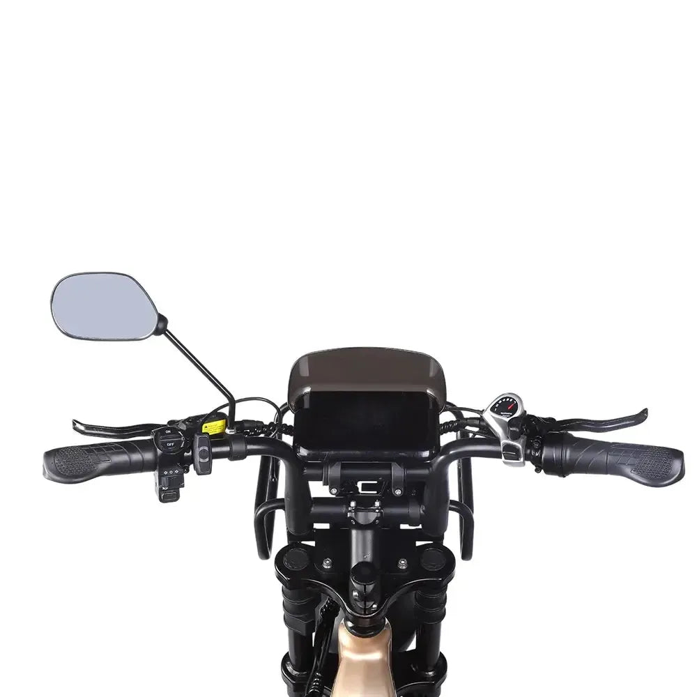 OUXI Q9 fatbike lage instap zwart